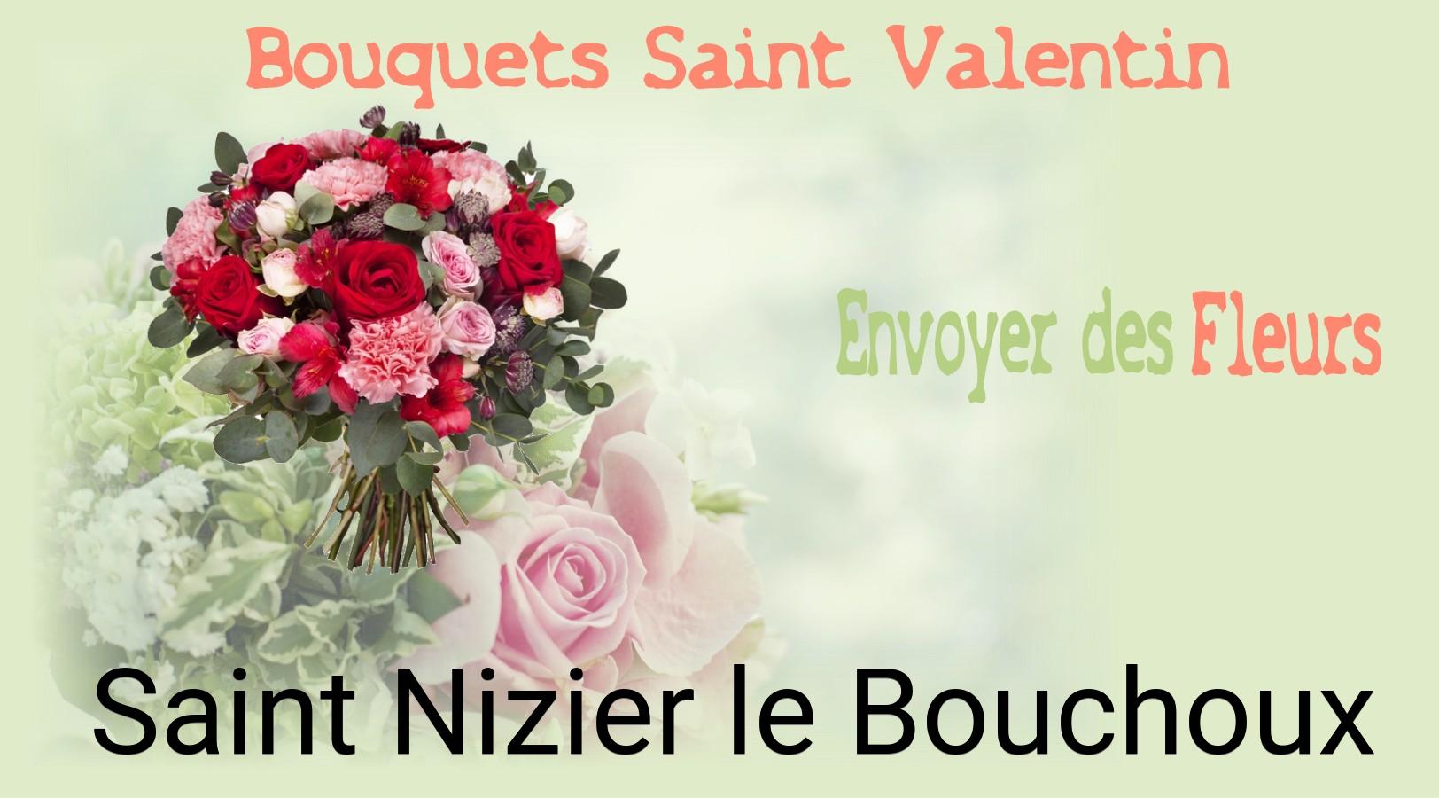 Roses de Saint-Valentin livrées à Saint-Nizier-le-Bouchoux